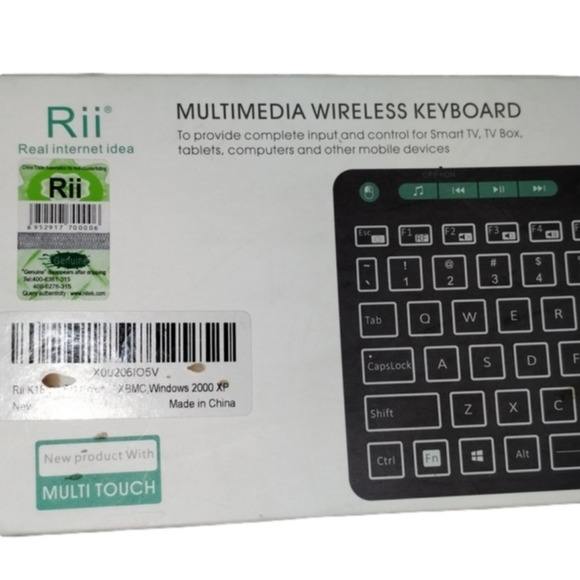 ⭐RII Multimedia Wireless Keyboard Real Internal Idea New - Picture 2 of 8